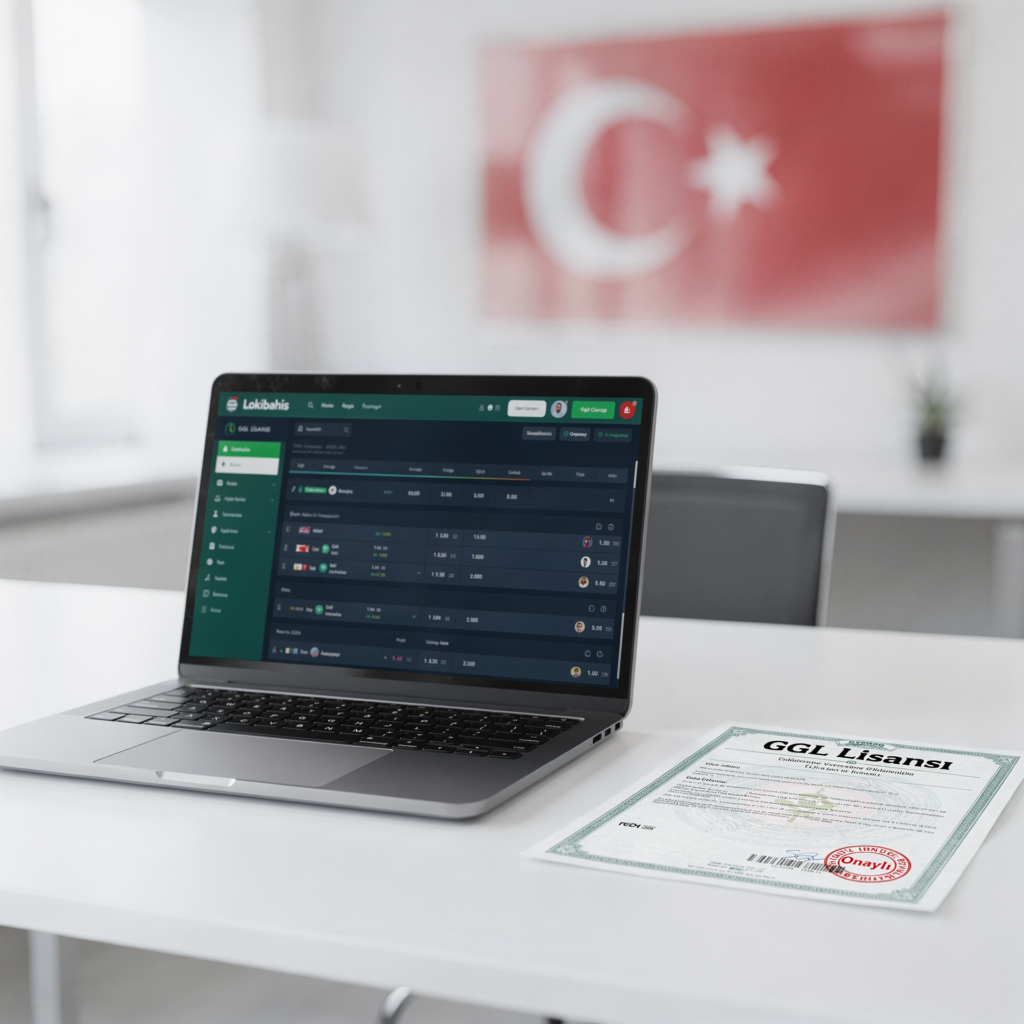 "Lokibahis güvenilir bahis sitesi ve GGL lisansı logosu"