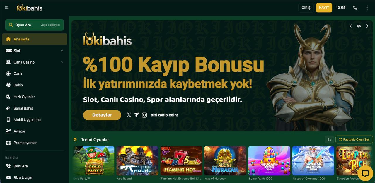 Lokibahis Giriş